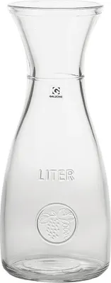Produktbild von Pasabahce Bacchus Weinkaraffe Glas mit Eichstrich 1000ml 1 Stück