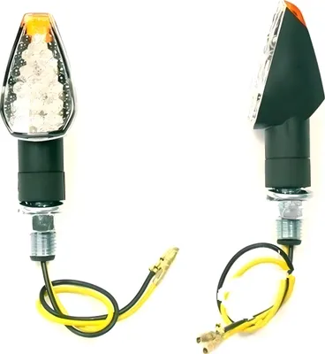 Produktbild von Blinker JMP Arrow2 LED kurz weiß schwarz