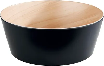 Produktbild von APS-Germany FRIDA, Servierschüssel, Melamin, Beige, Schwarz, Rund, 3,4 l, 26,5 cm