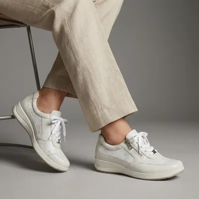 Produktbild von Caprice  Damenschuhe Schnürschuhe Sportive Weiß Freizeit, Schuhgröße:38 EU