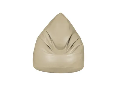 Produktbild von Mini-Sitzsack beige aus Kunstleder