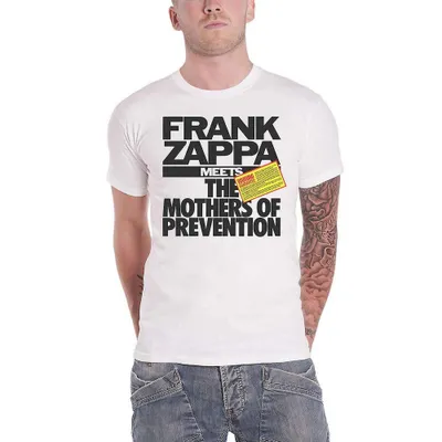 Produktbild von Frank Zappa - "The Mothers Of Prevention" T-Shirt für Herren/Damen Uni RO8486 (XXL) (Weiß)