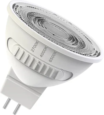 Produktbild von OSRAM LED SUPERSTAR CCT SELECT 5.6W GU5.3 Spot, Strahler 550lm 2700K/4000K/6500K Steuerbare Lichtfarbe wie 45W 4099854063978