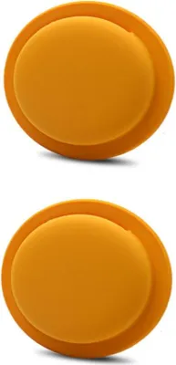 Immagine prodotto di confezione da 2 - Custodia in silicone per Apple AirTags 2021 - Copertura autoadesiva - Custodia