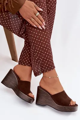 Obrázek produktu pro Dámské pantofle BOTO RAVELIA 41349 BROWN velikost: 41