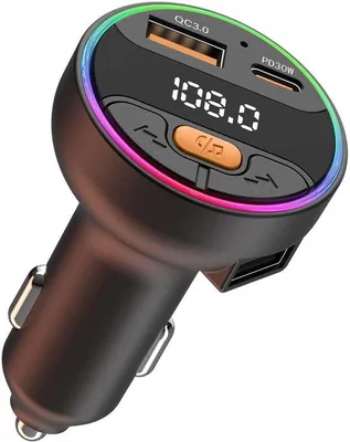 Obrázok produktu pre Bluetooth 5.3 FM adaptér, podpora bezdrôtového handsfree