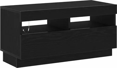 Immagine prodotto di mobile TV vidaXL look rovere nero 80 x 35 x 40 cm materiale a base di legno
