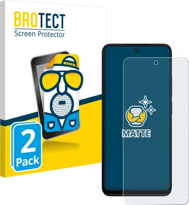 Produktbild von 2x BROTECT Schutzfolie für Motorola Moto G35 Displayschutz Displayschutzfolie Folie Matt Entspiegelungsfolie