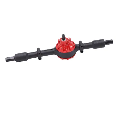 Image de Essieu arrière en métal,Essieu arrière en métal,Essieu arrière D12,Essieu arrière en métal pour WPL D12,Essieu arrière en métal pour WPL D12,Pièces détachées pour voitures RC