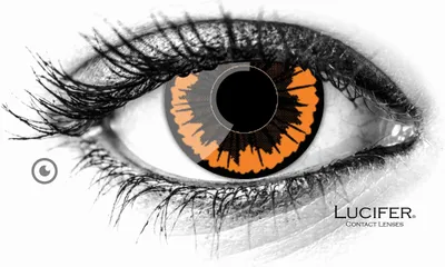 Zdjęcie produktu dla Kolorowe soczewki kontaktowe Lucifer® Red Lunatic - 2 sztuki (1 para), bez recepty