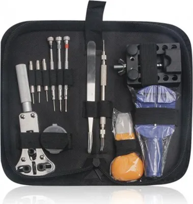 Immagine prodotto di INF Kit attrezzi per riparare orologi e bracciali 30 pezzi