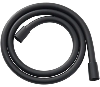 Obrázek produktu pro Sprchová hadice hladká - černá matná - 125 cm