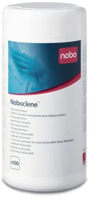 Produktbild von Reinigungstücher Noboclene Spender für Weißwand- und Planungstafeln 100 Stück Packung mit 4 Stück
