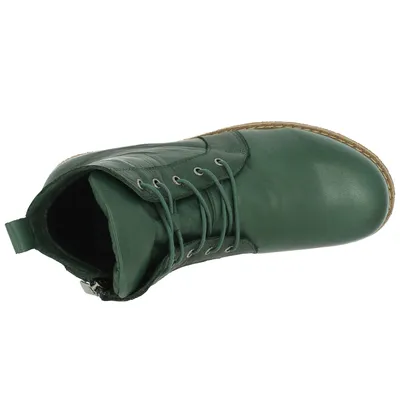Produktbild von Andrea Conti Damen Stiefelette Boot Reißverschluss abgesetzte Sohle 0348718 , Größe:37 EU, Farbe:Grün