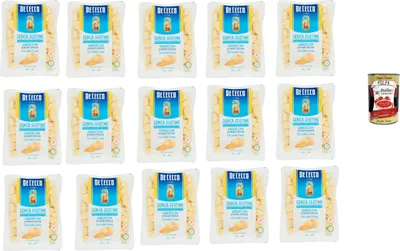 Produktbild von De Cecco Gnocchi di patate fresche senza Glutine, Glutenfrei,100% Italienisch Pasta Nudeln gluten free 15x 400G + Italian Gourmet polpa 400g