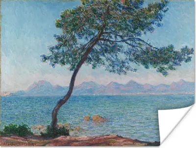 Produktbild von MuchoWow® Poster Das Esterelgebirge - Gemälde von Claude Monet 160x120 cm - Foto Plakat