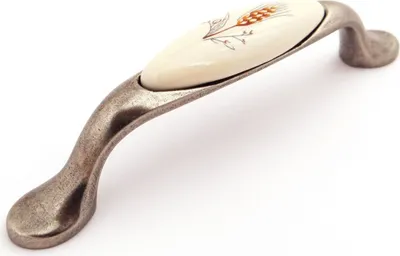 Produktbild von SOTECH Möbelgriff VENUS BA 96 mm Ährendekor Porzellangriff