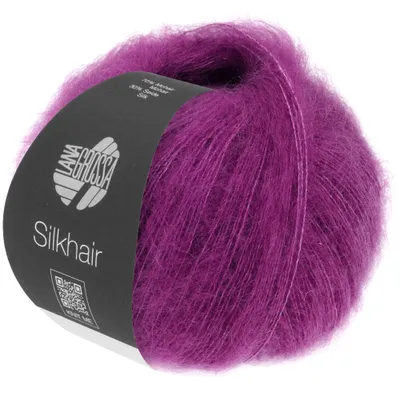 Produktbild von Lana Grossa - Silkhair 0197 purpurrot