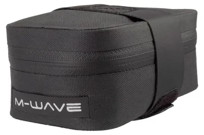 Produktbild von M-Wave 122346, Sattel, Fahrradtasche, Schwarz, 0,7 l, 55 mm, 140 mm