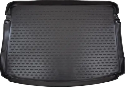 Produktbild von J&J AUTOMOTIVE | Gummi-Kofferraumwanne Kofferraummatte Kofferraum-Schutzmatte Kompatibel Volkswagen Golf 7 2013-2019 Hatchback, Anti-Rutsch, Geruchlos, Passgenau, Schwarz, 3cm Hoher Rand, Aufrollbar