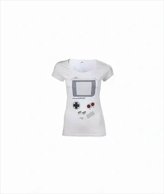 Image de T-shirt Nintendo femme -XL- Gameboy, blanc