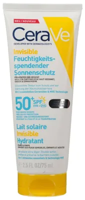 Produktbild von CERAVE Sonnenschutz Körper feuchtigkeitssp.SPF 50+ 75ml PZN 20115691