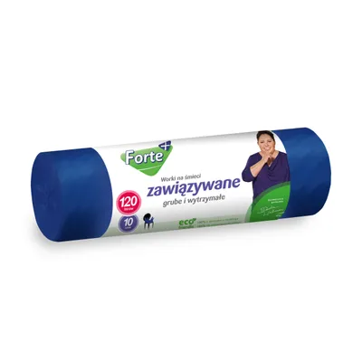 Obrázek produktu pro Pytle na odpadky Forte Ldpe 120L 10Spcs Tiered