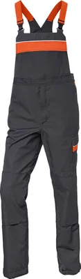 Produktbild von KÜBLER KERMEL TOP Latzhose PSA 3 – dunkelgrau/orange / 64