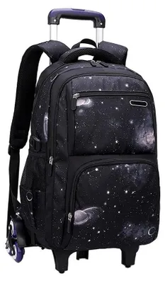 Produktbild von Trolley-Rucksack für Kinder - Schultasche mit 6 Rädern