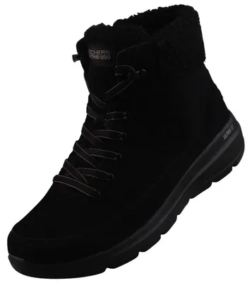 Produktbild von Skechers Damen Leder-Stiefelette Glacial Ultra-Mara 144233/BBK Schwarz