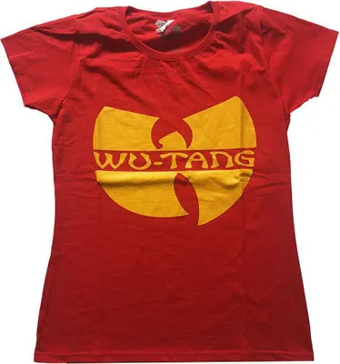 Produktbild von Wu-Tang Clan - Logo Damen X-Small T-Shirt - Rot