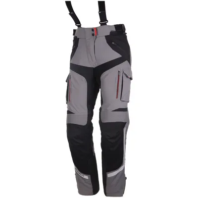 Produktbild von Modeka Panamericana Damen Motorrad Textilhose Farben: Grau/Schwarz, Grösse: 40
