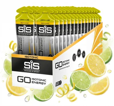 Produktbild von SIS GO Isotonic Energy Gels (30x60ml) Lemon & Lime - Energie & Ausdauer - Energie-Gel