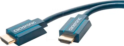 Produktbild von Clicktronic Ultra High Speed HDMI 2.1 Kabel, 1m, 48 Gbps, für PS5 und Heimkino