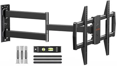 Immagine prodotto di Braccio di montaggio universale per TV da 813 mm, compatibile con la maggior parte dei televisori da 37 a 75 pollici, con funzione di inclinazione e rotazione, fino a 45 kg, VESA max. 600 x 400