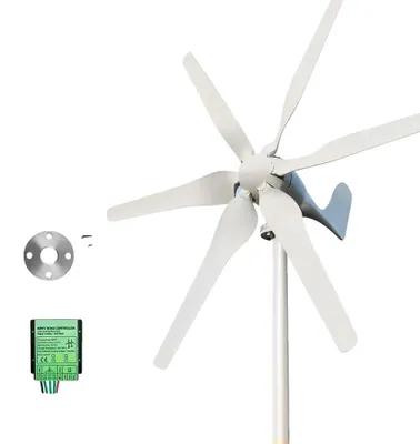 Produktbild von Windturbine, hohe Effizienz, netzunabhängige Kompatibilität, Mit em Controller-a, 3000W-f, 12V-b