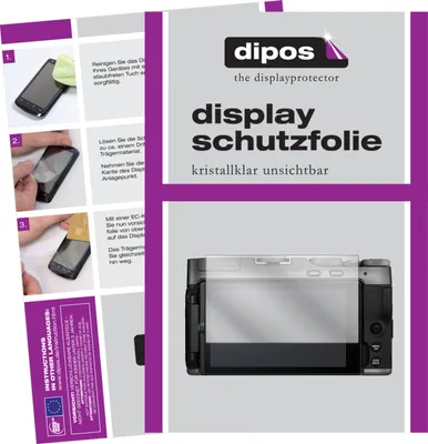 Zdjęcie produktu dla 6x Folia ochronna do Fujifilm X-A7 przezroczysta folia ochronna ekranu Folia ochronna wyświetlacza dipos
