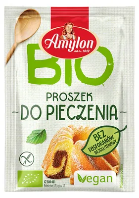 PROSZEK DO PIECZENIA BEZGLUTENOWY BIO 12 g - AMYLON