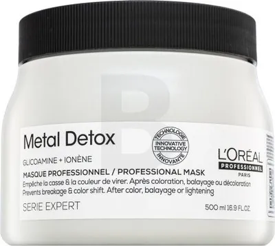 Produktbild von L´Oréal Professionnel Série Expert Metal Detox Professional Mask Haarmaske für Schutz und Glanz des Haares 500 ml