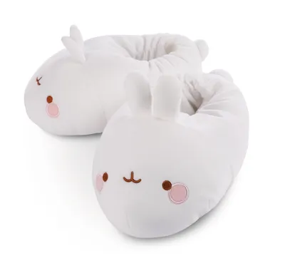 Produktbild von Nici 47755 - Molang - Hase Molang Hausschuhe, Gr. 38-41 (L)