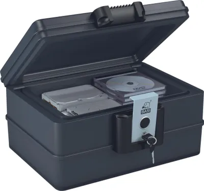 Produktbild von BASI - Dokumentenbox - DB 210L - Feuer- und wasserfest, DIN EN 15659 , 9,8 Liter - 2100-0022