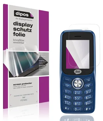 Produktbild von 4x Schutzfolie für Itel IT2165C klar Displayschutzfolie Folie Display Schutz dipos