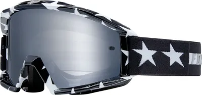 Produktbild von FOX Main Stripe Motocross Brille, schwarz/weiß, Einheitsgröße
