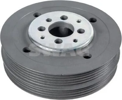 Produktbild von SWAG 30 92 7444 Riemenscheibe Kurbelwelle für VW PASSAT Variant (3B6) 140mm 143mm 7-Rippen