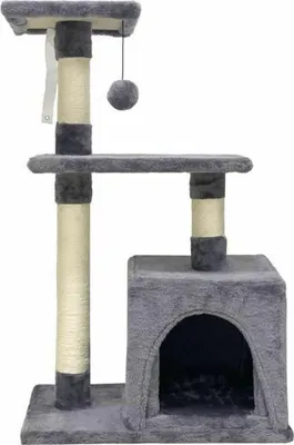 Obrázek produktu pro Škrabadlo 50 x 30 x 80 cm - šedé