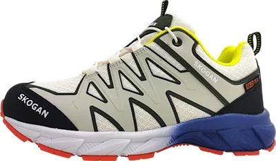 Image de Skogan Jaguun : Chaussures de sport pour hommes, chaussures de randonnée, couleur blanche, style décontracté