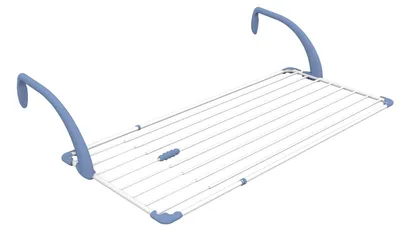 Produktbild von Gimi BREZZA EXTEND, Wand-Rack, Harz, Stahl, Blau, Weiß, 1920 mm, 550 mm, 300 mm