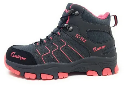 Image de Chaussures de sport Kastinger Farrer II pour enfants, bottes de randonnée, couleur gris, pour le quotidien