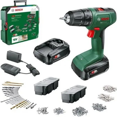 Produktbild von Bosch EasyDrill 18V-40" SBX + 241 Ac(2x1.5Ah Akku), AL1810CV Ladegerät (06039D8007)