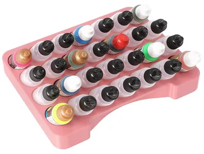 Produktbild von Farbhalter für 4l Box, 28 Fläschchen, Rosé